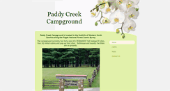 Desktop Screenshot of paddycreekcamping.com