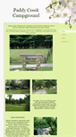 Mobile Screenshot of paddycreekcamping.com